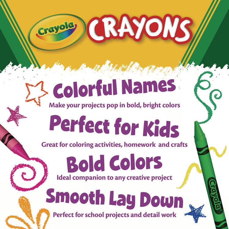 Jumbo Crayons, Assorted, 16/box