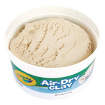 Air-Dry Clay,White, 2.5 lbs