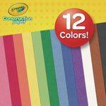 Construction Paper, 9 x 12, Assorted Colors, 240 Sheets/Pack
