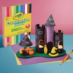 Construction Paper, 9 x 12, Assorted Colors, 240 Sheets/Pack