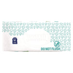 Free and Clear Baby Wipes, 7 x 7, Unscented, White, 64/Flip-Top Pack