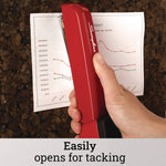 747 Business Full Strip Desk Stapler, 30-Sheet Capacity, Rio Red