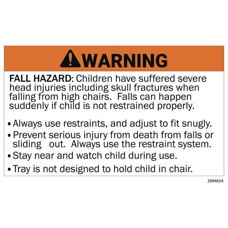 Sturdy Chair Mobile Youth Seat with Casters, Fully Assembled, Four 2" Dual-Wheel Casters, Platinum