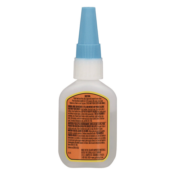 Super Glue, 0.88 oz, Dries Clear