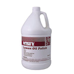 Lemon Oil Furniture Polish, Lemon Scent, 1 gal Bottle, 4/Carton