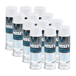 Stainless Steel Cleaner And Polish, Lemon Scent, 15 Oz Aerosol Spray, 12/carton