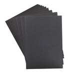 Foam Board, CFC-Free Polystyrene, 20 x 30, Black Surface and Core, 10/Carton