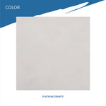 Rough n Ready Open Storage System, Four-Shelf, Injection-Molded Polypropylene, 32w x 13d x 54h, Platinum