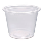Conex Complements Portion/Medicine Cups, 5.5 oz, Plastic, Translucent, 125/Bag, 20 Bags/Carton