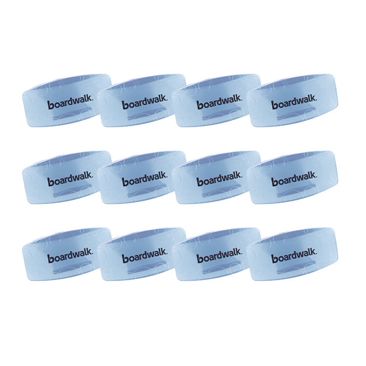 Toilet Bowl Clip, Cotton Blossom Scent, Blue, 12/Box