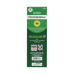 Ticonderoga Beginners Woodcase Pencil with Eraser and Microban, HB (#2), Black Lead, Yellow Barrel, 12/Pack