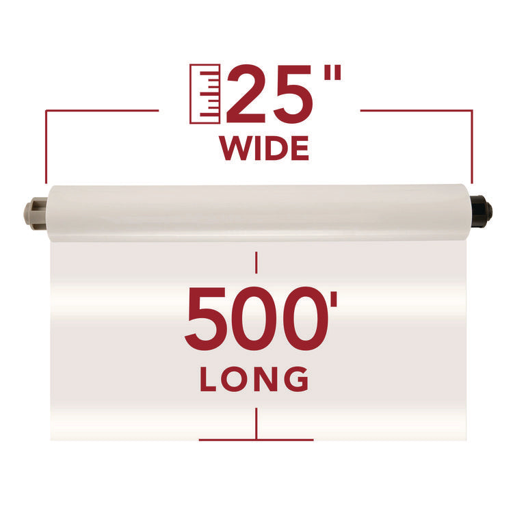 Ezload Roll Film, Nap I, 1.5 Mil, 25" X 500 Ft, Gloss Clear, 2/box