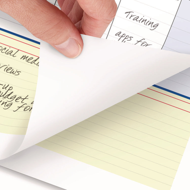 QuickNotes Wall Calendar, 12 x 17, White/Blue/Yellow Sheets, 12-Month (Jan to Dec): 2025