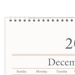 Three-Month Reference Wall Calendar, 12 x 27, White Sheets, 15-Month: Dec 2024 to Feb 2026