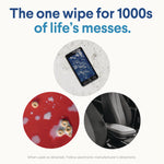 Disinfecting Wipes, Bleach Free Cleaning Wipes, 1-Ply, 7 x 8, Fresh Scent/Citrus Blend, White, 75/Canister, 3/Pack, 4/Carton