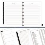 Executive Weekly/Monthly Planner Refill with Hourly Appointments, 8.75 x 6.88, White Sheets, 12-Month (Jan to Dec): 2025