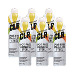 Spot-Free Stainless Steel Cleaner, Citrus, 12 Oz Can, 6/carton