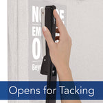 Commercial Full Strip Desk Stapler, 20-Sheet Capacity, Black