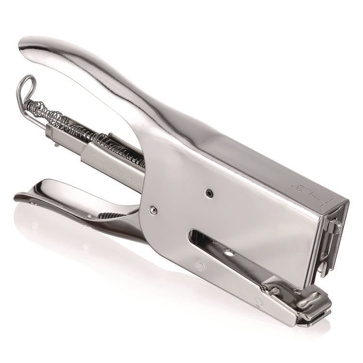 Classic K1 Plier Stapler, 50-Sheet Capacity, 0.25" To 0.31" Staples, 2" Throat, Chrome