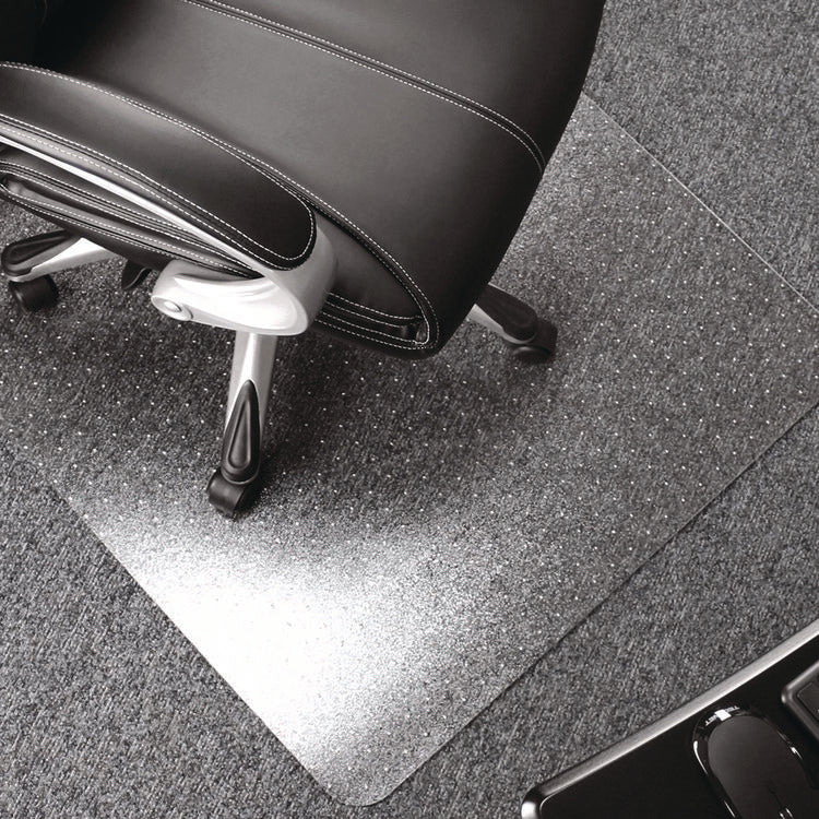 Cleartex Ultimat Polycarbonate Chair Mat for Low/Medium Pile Carpet, 35" w x 47" l, Clear
