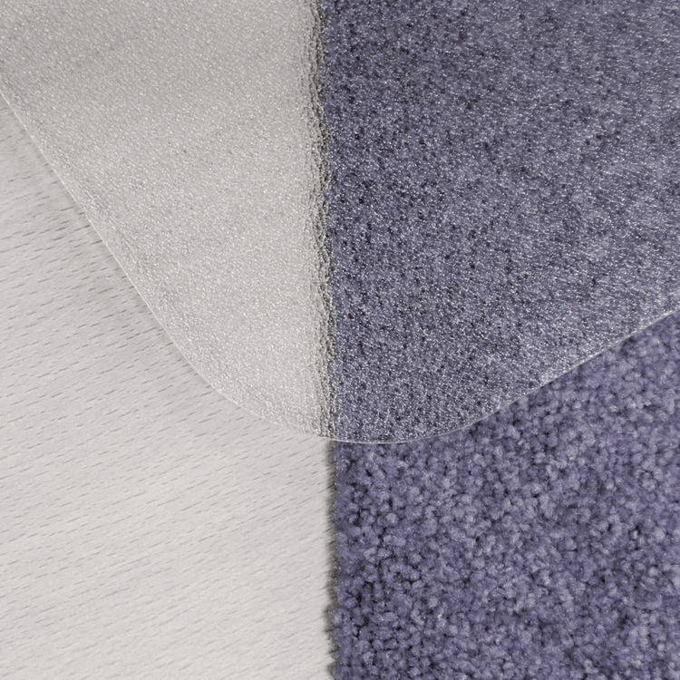 Cleartex Unomat Anti-Slip Chair Mat for Hard Floors/Flat Pile Carpets, 35" w x 47" l, Clear