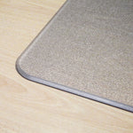 Cleartex Megamat Heavy-Duty Polycarbonate Mat For Hard Floor/all Carpet, 46 X 60, Clear