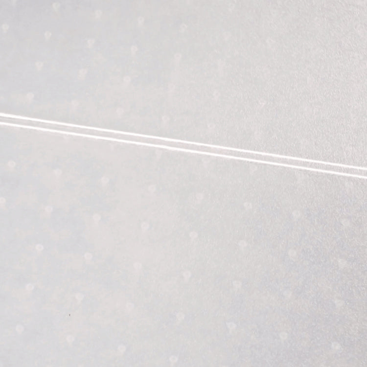 Cleartex Polypropylene Foldable Chair Mat for Carpets, 46 x 57, Translucent