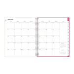 Breast Cancer Awareness Create-Your-Own Cover Weekly/Monthly Planner, Orchids Artwork, 11 x 8.5, 12-Month (Jan to Dec): 2025