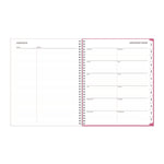 Breast Cancer Awareness Create-Your-Own Cover Weekly/Monthly Planner, Orchids Artwork, 11 x 8.5, 12-Month (Jan to Dec): 2025