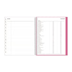 Breast Cancer Awareness Create-Your-Own Cover Weekly/Monthly Planner, Orchids Artwork, 11 x 8.5, 12-Month (Jan to Dec): 2025
