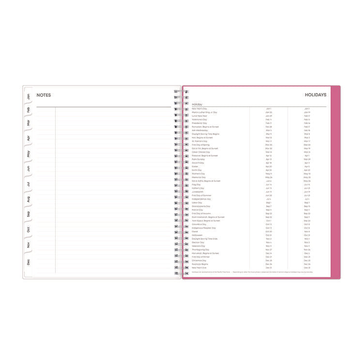 Breast Cancer Awareness Create-Your-Own Cover Weekly/Monthly Planner, Orchids Artwork, 11 x 8.5, 12-Month (Jan to Dec): 2025