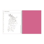 Breast Cancer Awareness Create-Your-Own Cover Weekly/Monthly Planner, Orchids Artwork, 11 x 8.5, 12-Month (Jan to Dec): 2025