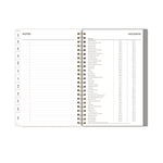 Sophie Frosted Weekly/Monthly Planner, Floral Artwork, 8 x 5, Multicolor Cover, 12-Month (Jan to Dec): 2025