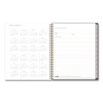 Kelly Ventura Midnight Garden Weekly/Monthly Planner, Floral Artwork, 11 x 8.5, Multicolor Cover, 12-Month (Jan to Dec): 2025