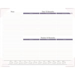 Landscape Panoramic Desk Pad, Landscapes Photography, 22 x 17, White Sheets, Clear Corners, 12-Month (Jan to Dec): 2025