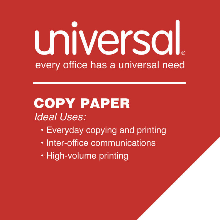 Copy Paper, 92 Bright, 20 lb Bond Weight, 11 x 17, White, 500 Sheets/Ream