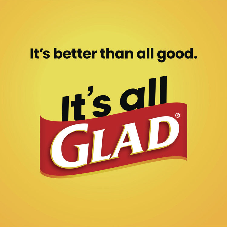 ForceFlex Kitchen Drawstring Trash Bags, 13 gal, Gain Lavender Scent, 24 x 27.38, White, 80 Bags/Box, 3 Boxes/Carton