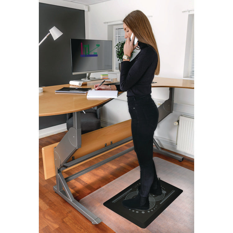 AFS-TEX 2000 Anti-Fatigue Mat, 16 x 24, Midnight Black