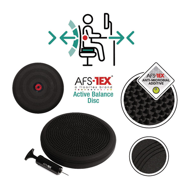 ATS-TEX Active Balance Disc, 3 x 13 dia, Midnight Black