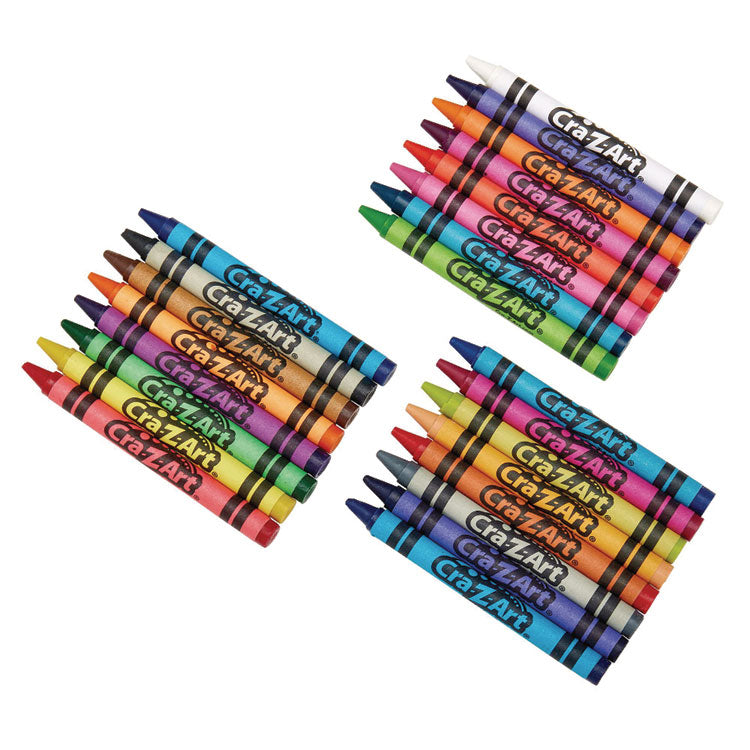 School Quality Crayon, Assorted Colors, 24/box