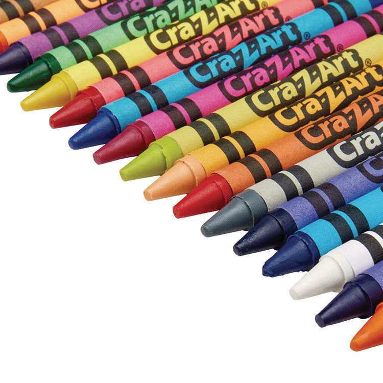 School Quality Crayon, Assorted Colors, 24/box