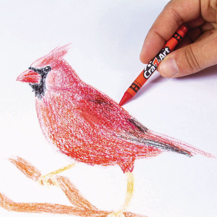 Washable Jumbo Crayons, 16 Assorted Colors, 16/pack