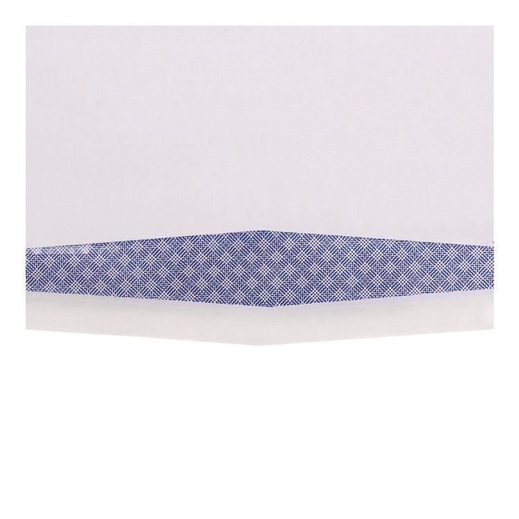 Open-Side Security Tint Business Envelope, 1 Window, #10, Commercial Flap, Gummed Closure, 4.13 x 9.5, White, 500/Box
