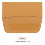 Kraft Coin Envelope, #5 1/2, Round Flap, Gummed Closure, 3.13 X 5.5, Light Brown Kraft, 500/box