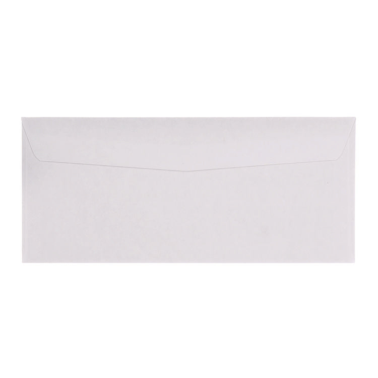Double Window Business Envelope, #9, Commercial Flap, Gummed Closure, 3.88 x 8.88, White, 500/Box