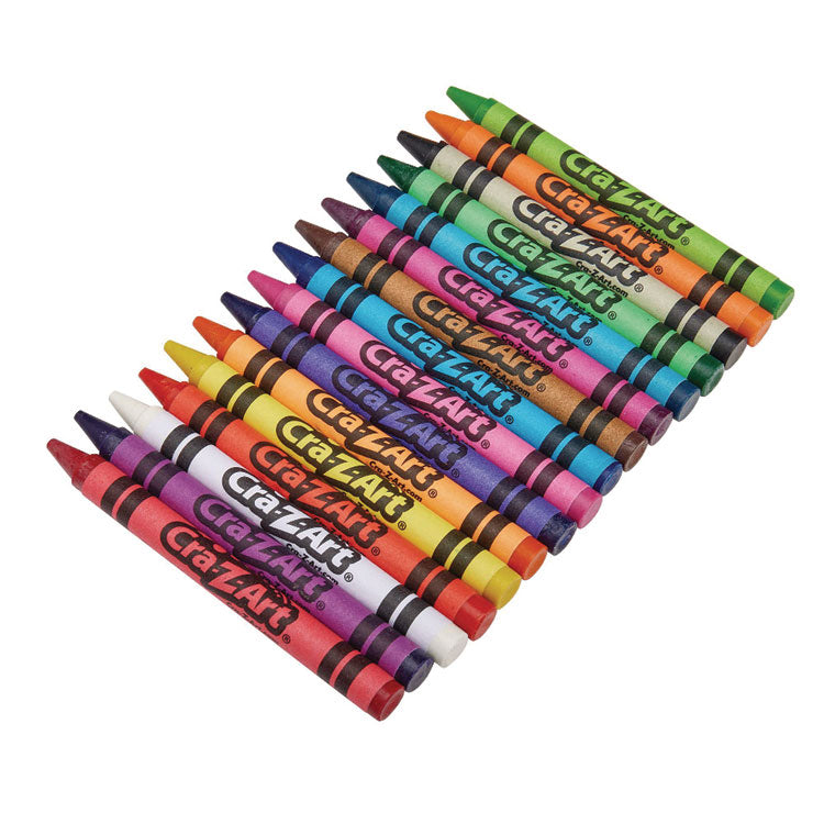 Crayons, 16 Assorted Colors, 800/pack