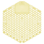 Wave 3d Urinal Deodorizer Screen, Citrus Scent, Yellow, 10/box