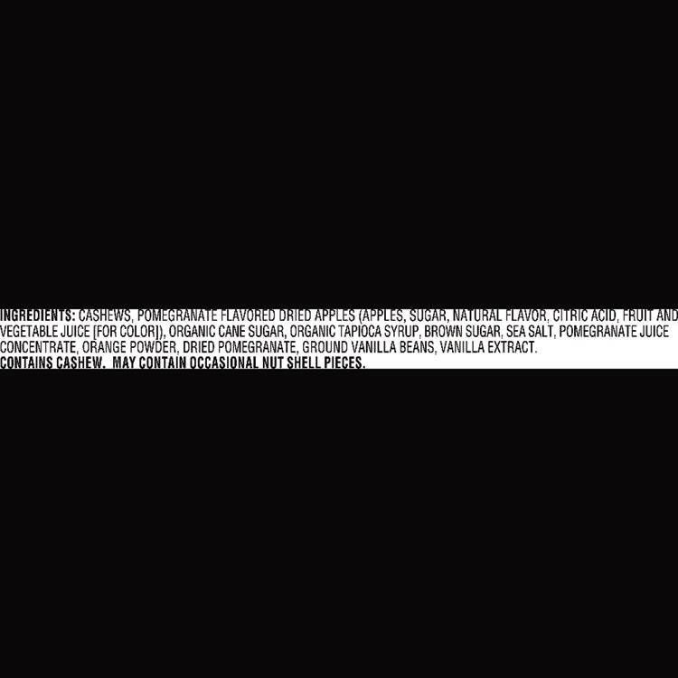 Pomegranate Vanilla Glazed Mix Cashews, 1.5 oz Bag, 18/Carton