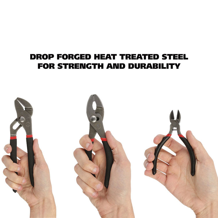 8-Piece Steel Pliers And Wrench Tool Set