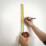 ExtraMark Power Tape, 1" x 25 ft, Steel, Orange/Black